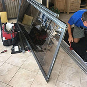 sliding glass door frame repair San Carlos Park